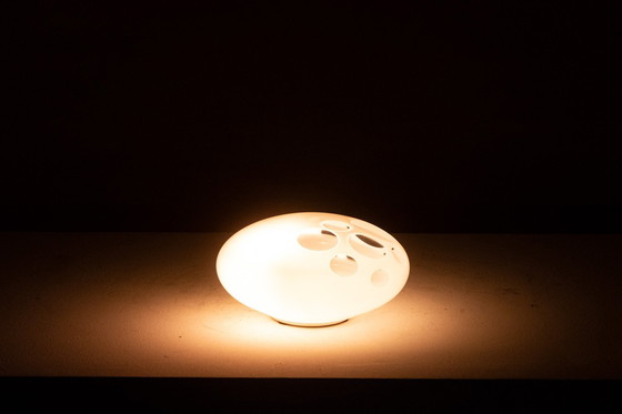 Image 1 of Mazzega. Lamp van geslepen Murano-glas. Circa 1970.