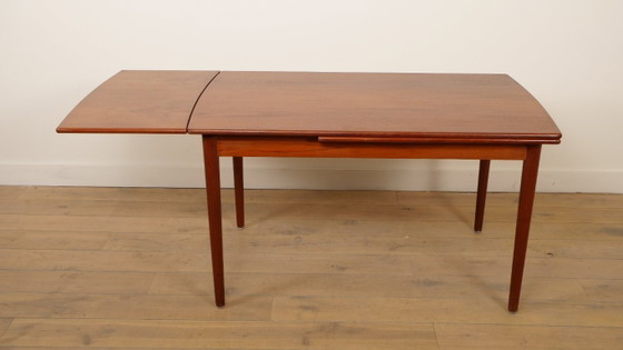 Image 1 of Table de salle à manger vintage | Extensible | Teck | Modèle bateau