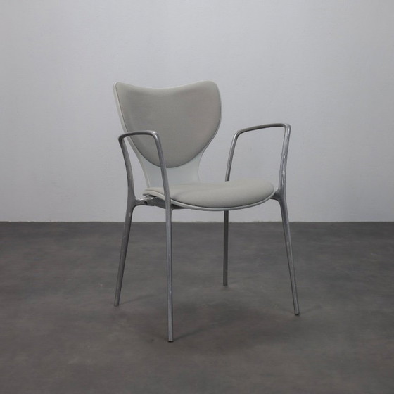 Image 1 of Set van 6 Gorka eetkamerstoelen van Jorge Pensi voor Akaba, Spanje, jaren 90.