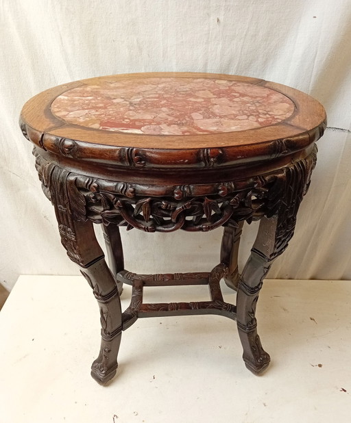 Antieke Chinese Plantentafel