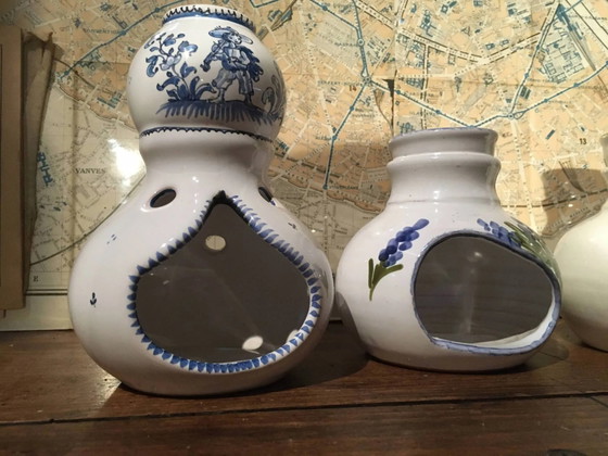 Vallauris und Moustier Parfumbrenner Ihrer Wahl – Kerzenhalter, Porcelain, Vintage (photo 8 of 12)