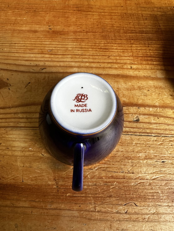 Image 1 of Tasses à café en porcelaine de Lomonossov