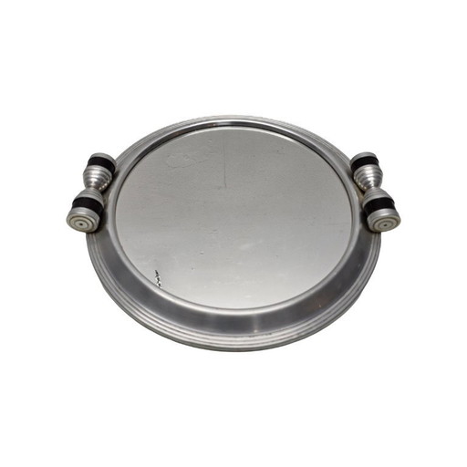 Art Deco tray with mirror