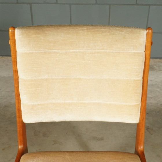 Image 1 of Mid-century teak dining set – table – 4 chairs