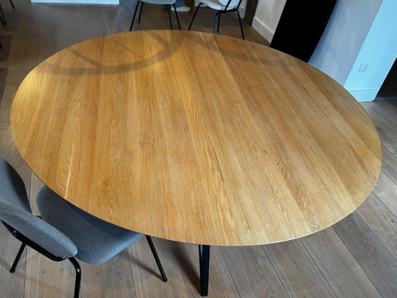 Studio Henk Eetkamer Tafel Rond 160cm – Eettafels, Metal, Wood (photo 5 of 6)