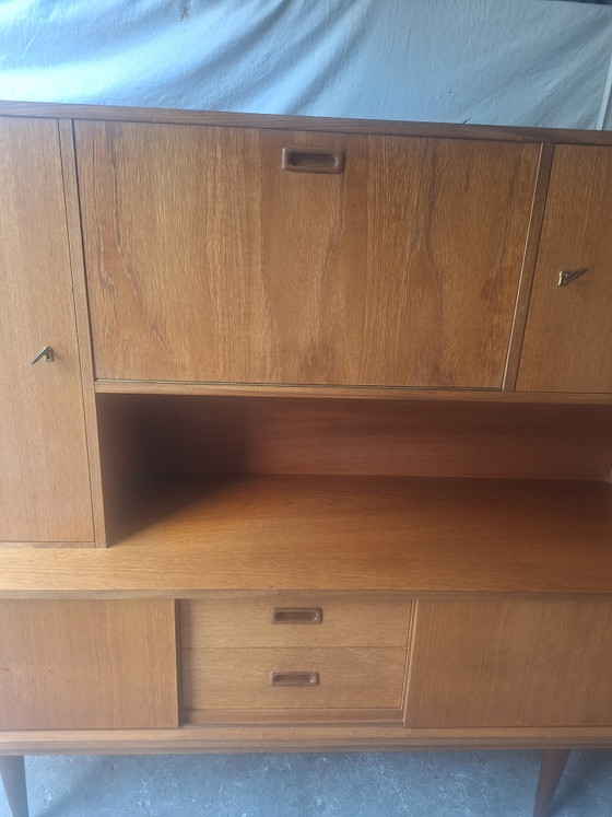 Prachtig Vintage Wandmeubel – High boards, Wood (photo 3 of 15)