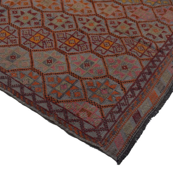 Vintage Anatolian Yoruk Kilim 284 × 170 cm – Handwoven Geometric Wool Rug – Rugs & carpets (photo 7 of 10)