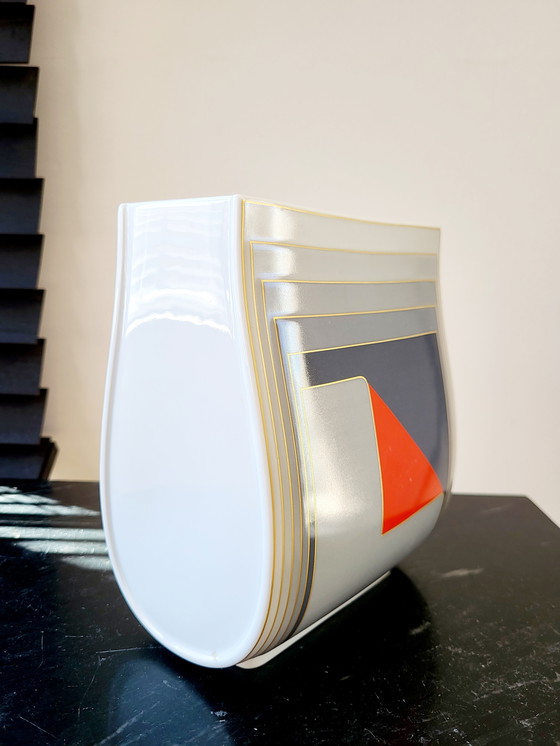 Image 1 of Rosenthal Studio Linie Vase, Designer Christa Goltz, Graphic Design, 1980s