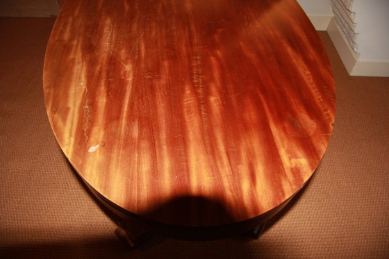 Image 1 of ovale console tafel empire stijl