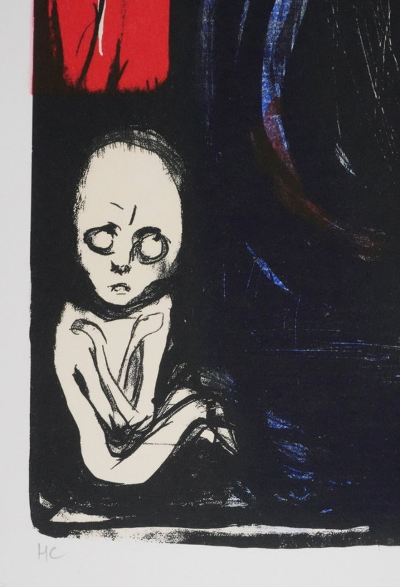 Edvard Munch : La Madone, Lithographie Signée – Lithographies et sérigraphies, Paper (photo 7 of 10)