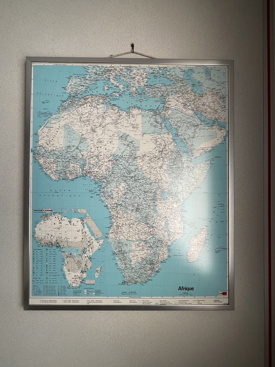 Image 1 of Afrikakarte der Jahre 1980