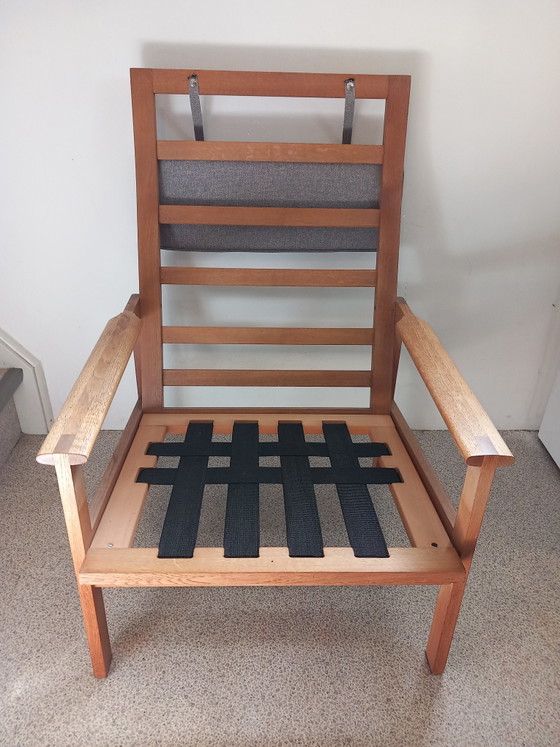 Image 1 of Illum Wikkelsø Capella vintage design fauteuil voor Niels Eilersen 60's 