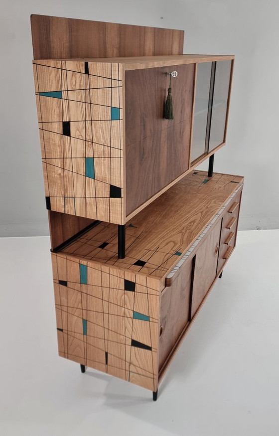 Image 1 of Bureau buffet vintage, années 1970