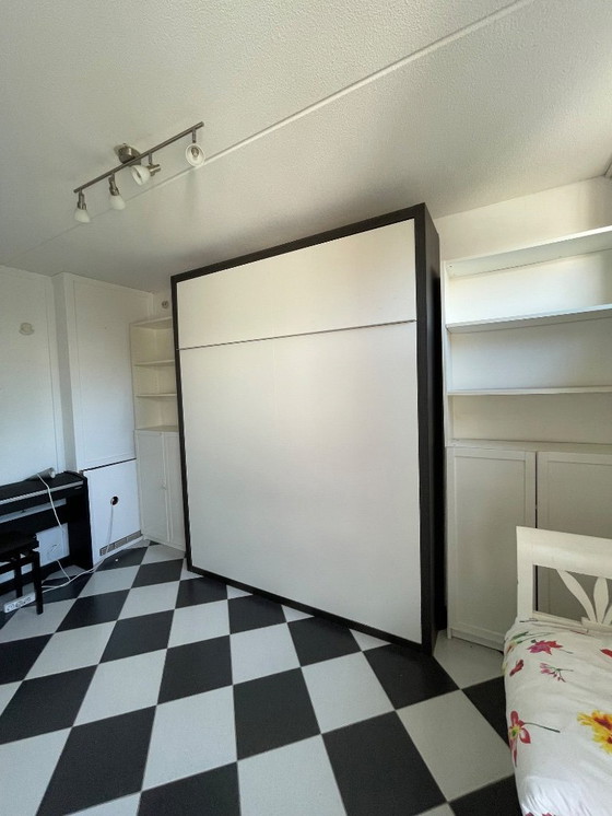 Image 1 of Lit pliant double Auping / lit d'appoint avec matelas