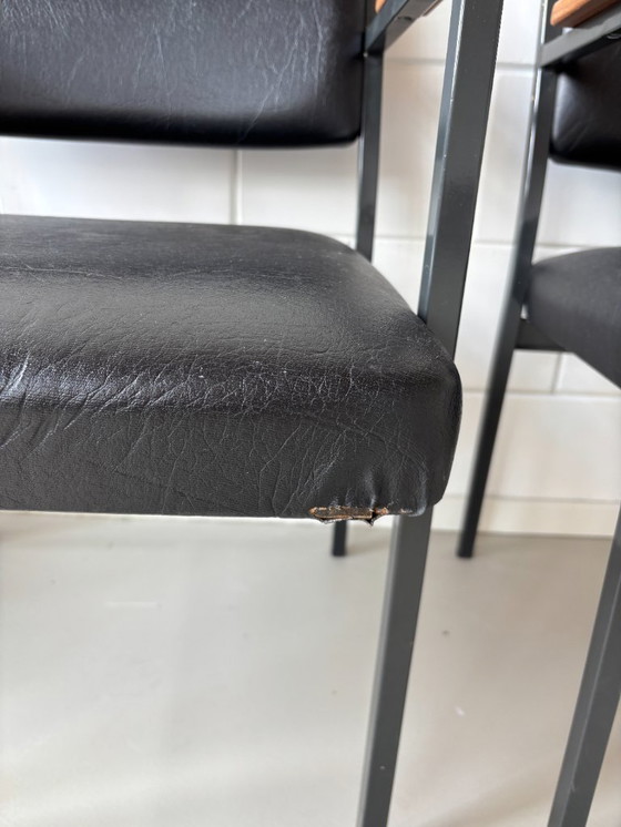 Image 1 of 2x skai Leder Esszimmerstühle