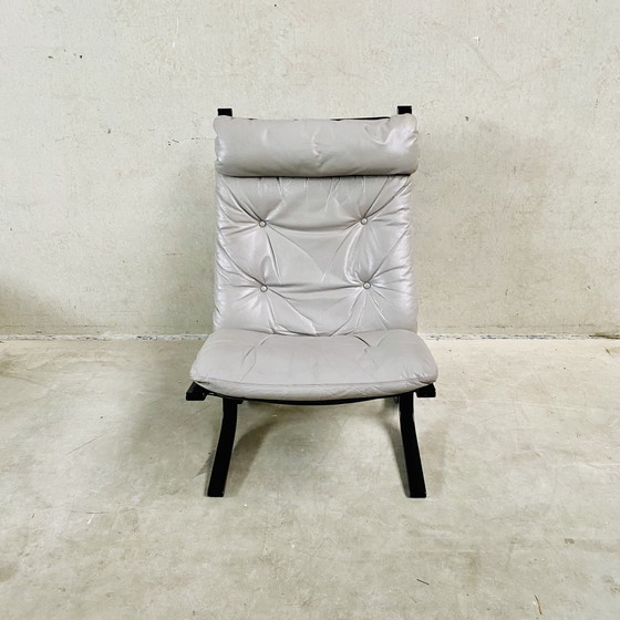 Image 1 of Grijze Siesta Lounge Chair Door Ingmar Relling Voor Westnofa, Noorwegen Jaren 1960 