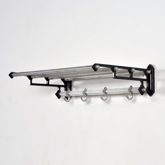 Appendiabiti Art Déco, anni '50 – Metal, Aluminium (photo 4 of 8)