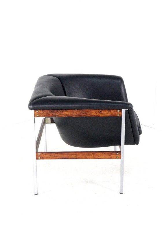 Image 1 of Geoffrey Harcourt voor Artifort fauteuil stoel model 042 vintage gestoffeerd