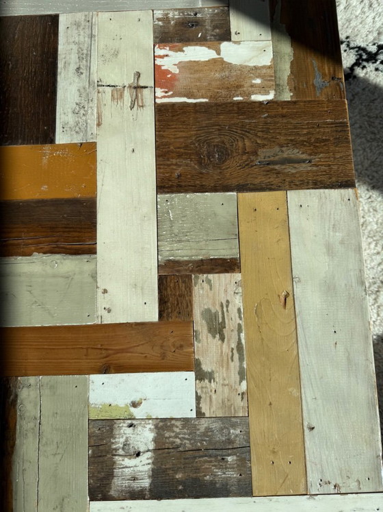 Image 1 of Piet Hein Eek Waste salon block in reclaimed wood