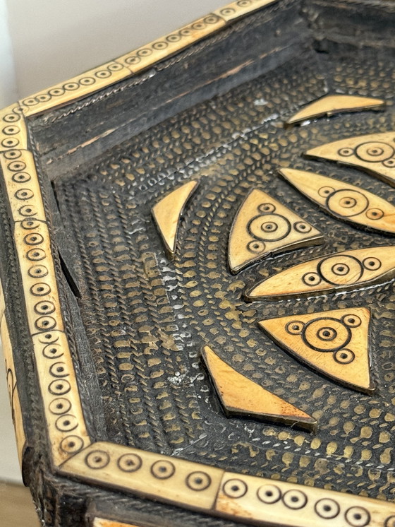 Image 1 of Tavolino laterale marocchino boho vintage