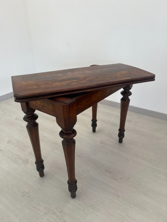 Image 1 of Game table - Wood, 19th century
