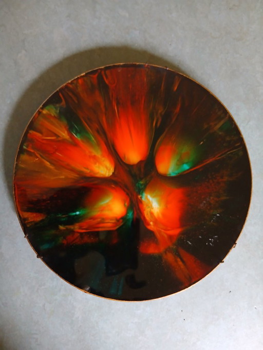 Ciotola Vintage Seetusee Canada Arte in vetro - Mid Century Modern - Modello 61