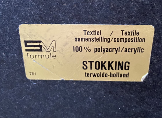 Image 1 of Space Age 70er Designhocker, Clemens Claessen für Stokking