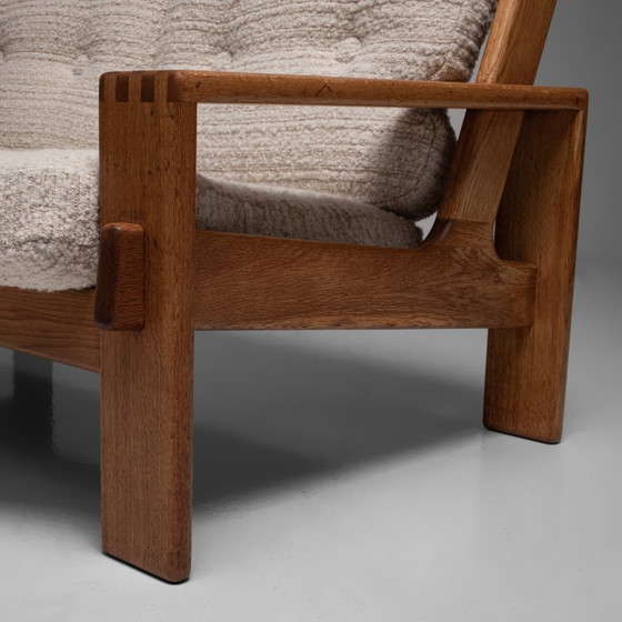 ‘Bonanza’ 2-zitsbank van Esko Pajamies voor Asko, Finland, jaren 60 – 2 zitsbanken, Wood, Wool (photo 11 of 13)