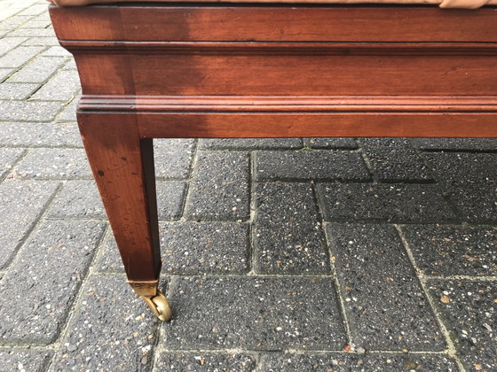 Foot ottoman – Duresta, Footstools & poufs, Wood, Brass (photo 7 of 7)