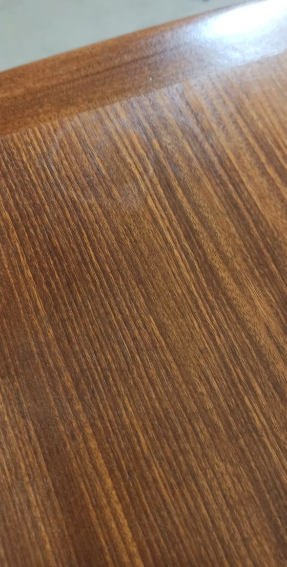 Image 1 of Mid century teak extendable dining table 