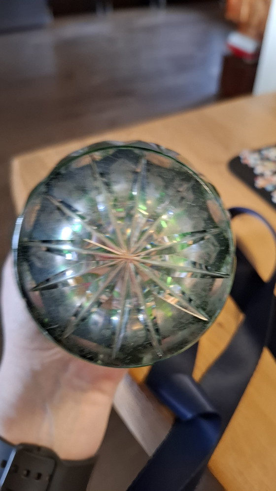 Image 1 of Vintage Nachmann Bamberg vase - Emerald green 12 cm