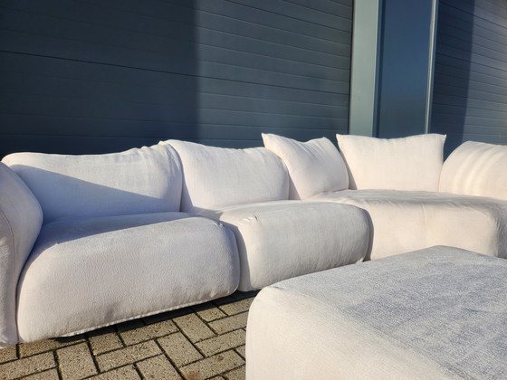 Image 1 of Edra - Standard bank + poef by Francesco Binfaré