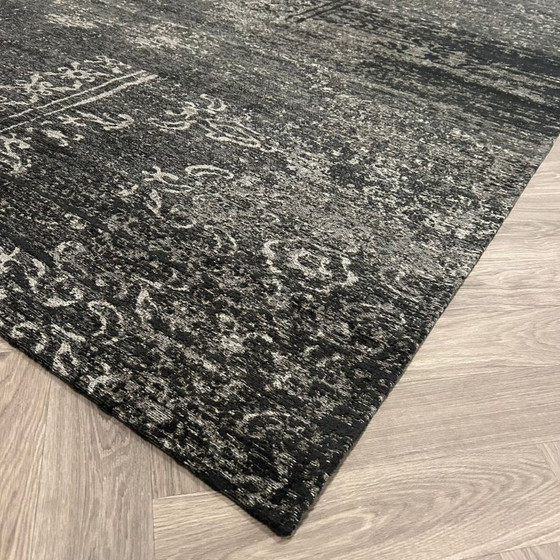 Image 1 of Brinker Carpets Bria Schwarzer Teppich – 240 x 340 cm