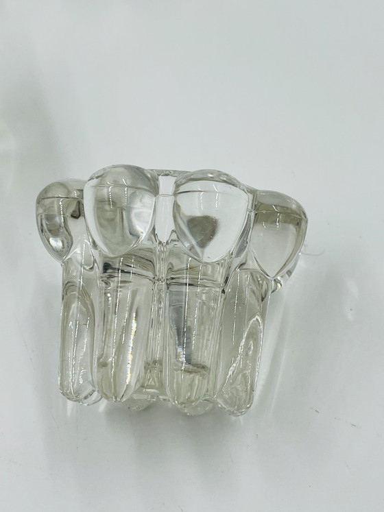 Set of 6 Vintage Flower Candlesticks by VMC Reims - 1960s – Candle holders, Glass (photo 10 of 12)