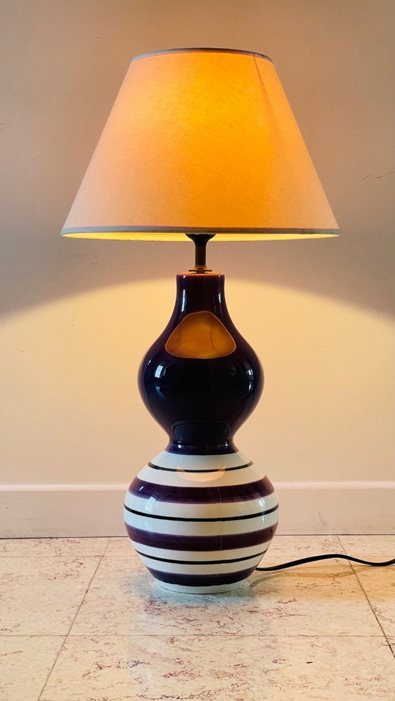 Image 1 of Ceramic Lamp By Koralcoa Type Kostka