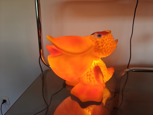 Vintage Pelican Lamp