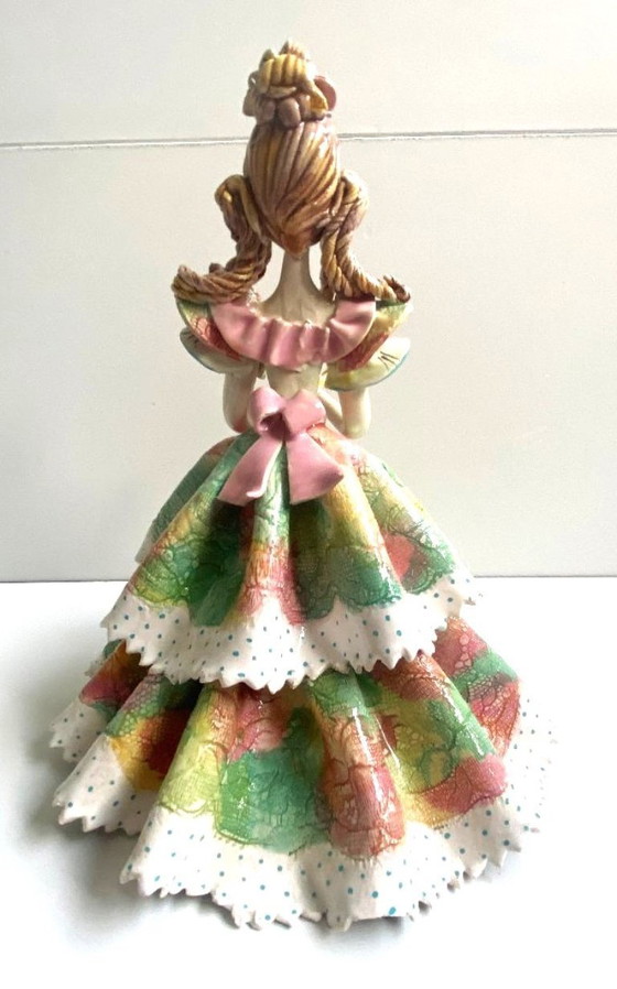 Image 1 of Collection Sujet Figurine Poupée Biscuit de Porcelaine Signée Cythère Napoléon III