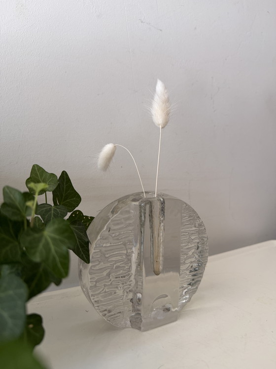 Solifleur Blockvase aus Kristall – Walther glass, Vasen, Crystal (photo 3 of 5)