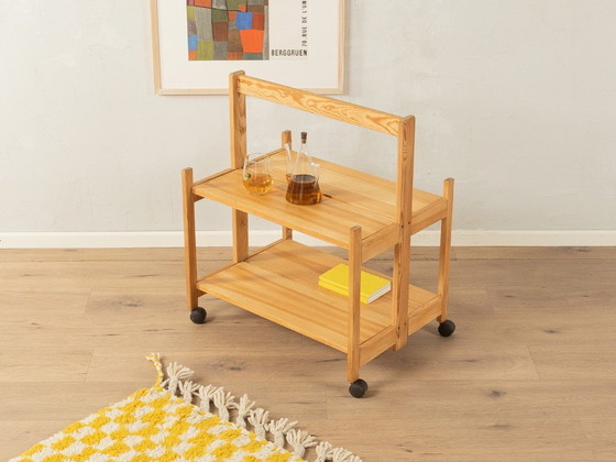 Image 1 of 1980s foldable Serving Trolley