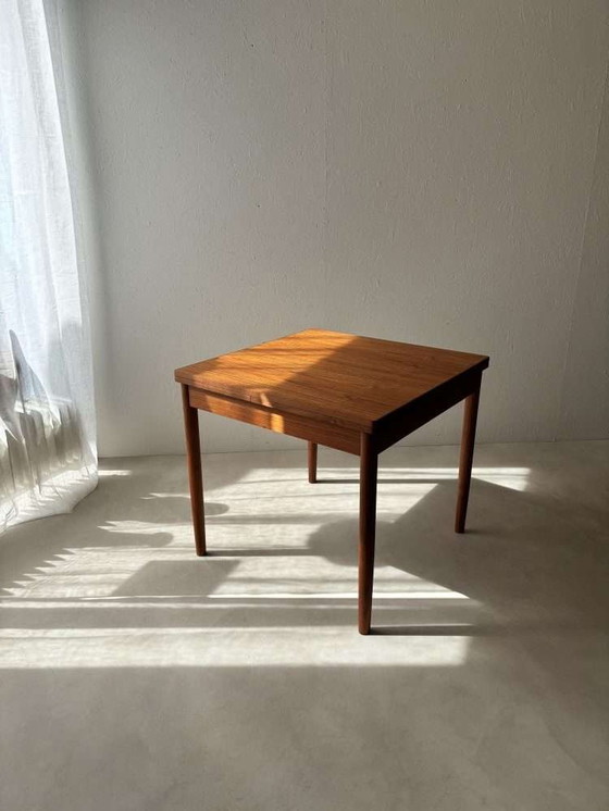 Image 1 of Skandinavisches Design Esstisch massiv Teak 1960s
