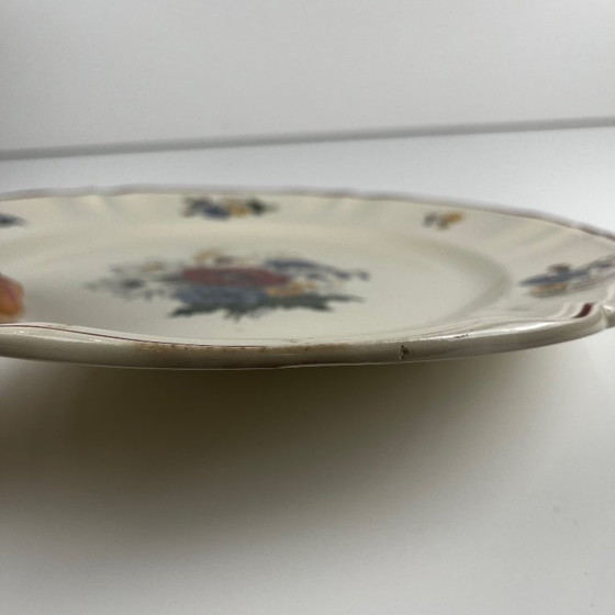 Round Cake Dish "Agreste" Sarreguemines, 20th Century – Crockery, Ceramic (photo 2 of 7)
