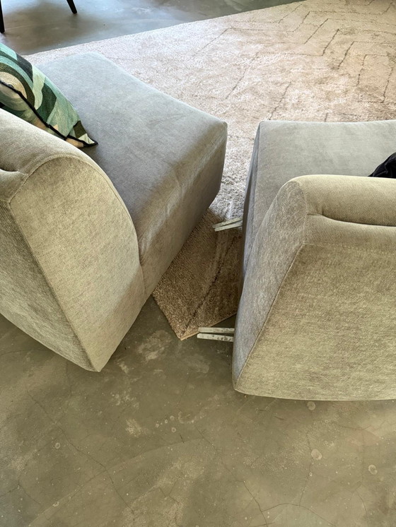 Image 1 of Mooie Ronde Bank van Sofa Company