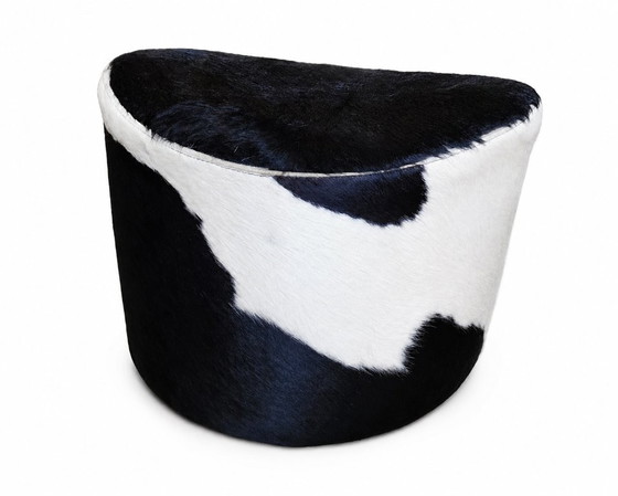 Puf de piel de vaca IKEA x Niels Gammelgaard - 2006 – Reposapiés y pufs, Leather (photo 3 of 8)