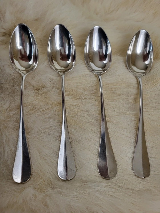 Set of 6 teaspoons in silver metal 18gr – Cutlery Sets (photo 5 of 8)