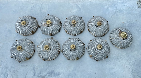 Image 1 of Plafonnier en cristal de style Louis XVI