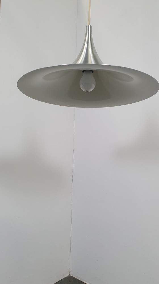 Image 1 of 2x Witch hat trumpet lamp vintage design 50s 60s