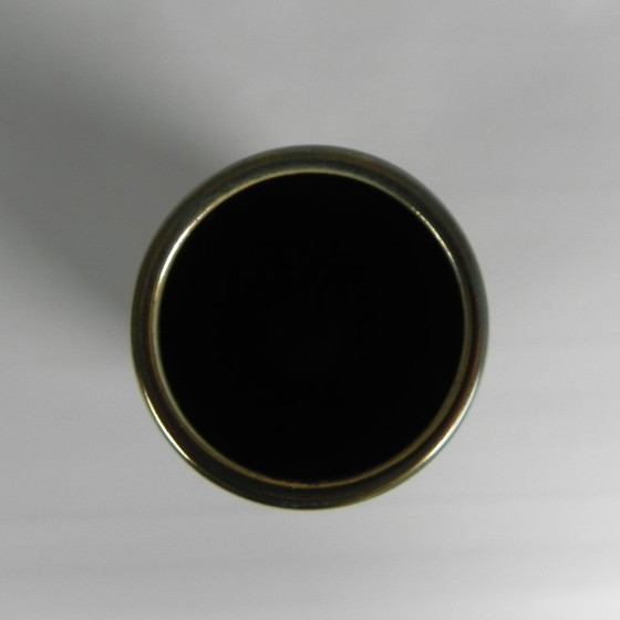 Germany Small Vase in Red and Green Ceramic, 1960s (photo 8 of 13)