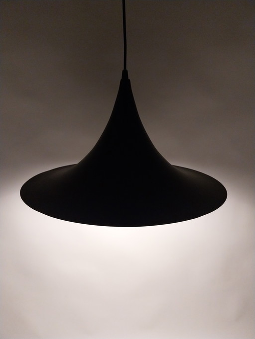 1x witch hat lamp Nordlux Denmark black 46cm diameter