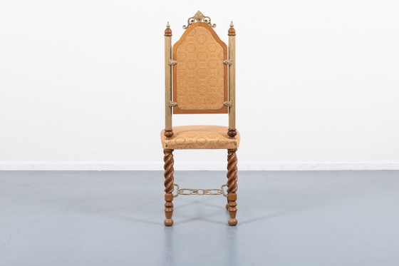 Image 1 of Unieke stoel uit het Midden-Oosten, jaren 60.