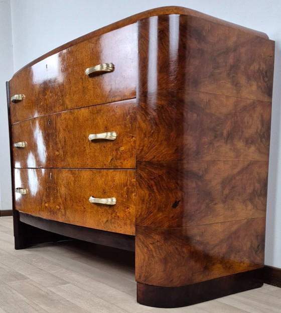 Image 1 of Commode milanaise Art Déco de luxe de 1924